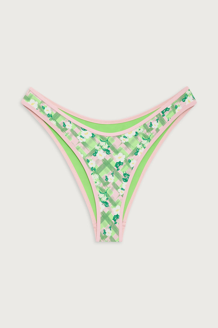 Dove Plaid Classic Bikini Bottom Baby Daisy