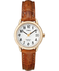 T2J761 Easy Reader® 25mm Leather Strap Watch Primary Image