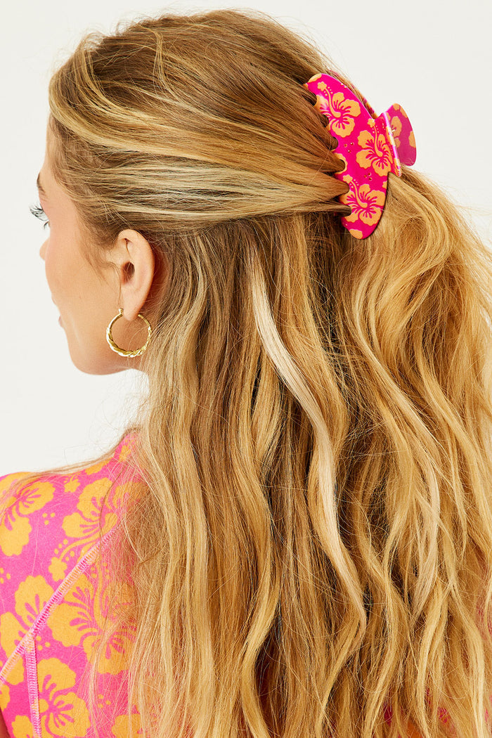 Emi Jay Hibiscus Honey Hair Clip