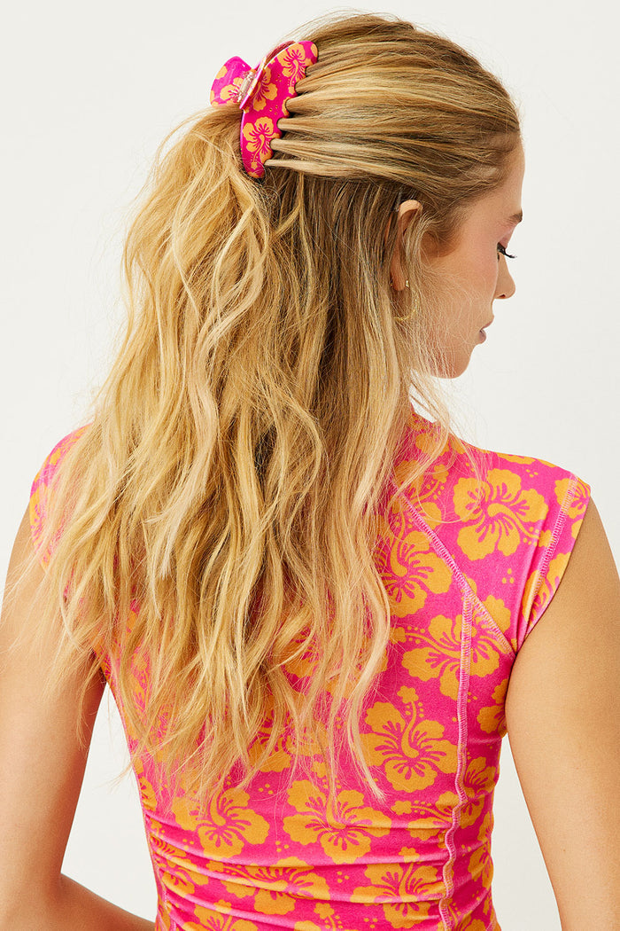 Emi Jay Hibiscus Honey Hair Clip