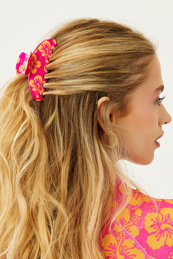 Emi Jay Hibiscus Honey Hair Clip