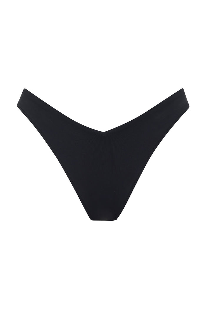 Enzo cheeky bikini bottom black
