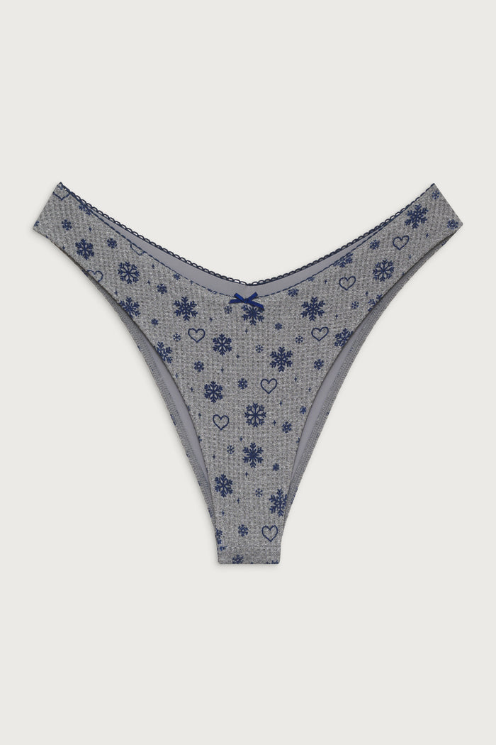 Enzo Waffle Cheeky Bikini Bottom Apres Ski