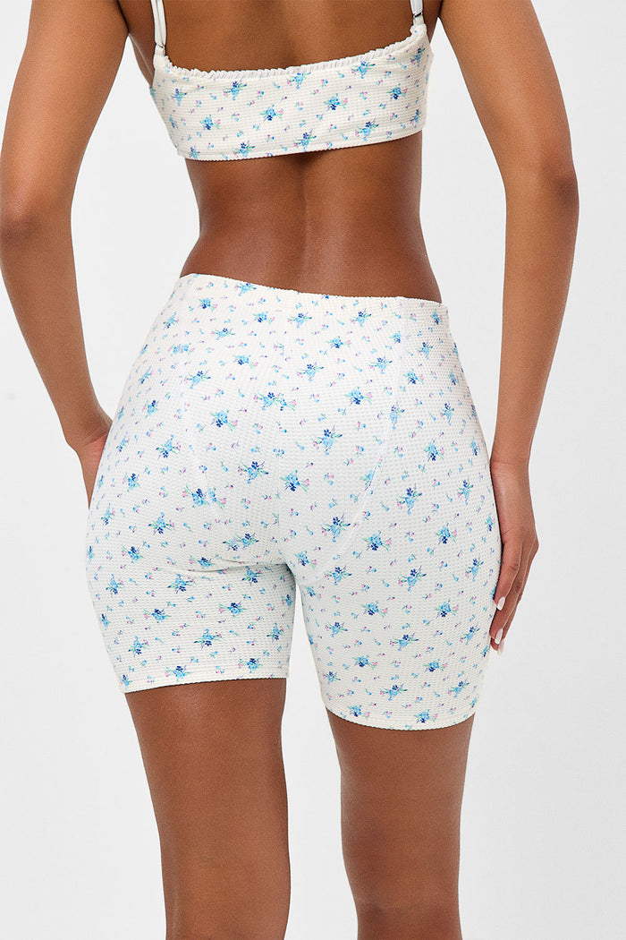 Erin Waffle Biker Short Night Lily
