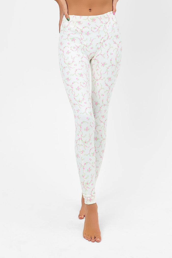 Erin Waffle Legging Day Lily