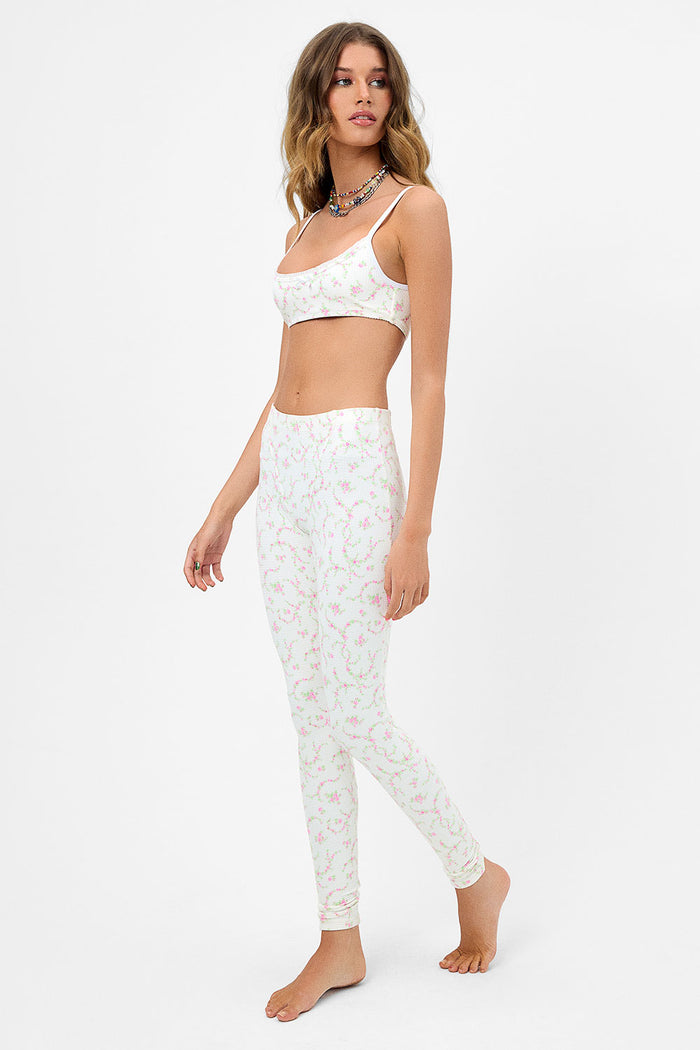 Erin Waffle Legging Day Lily