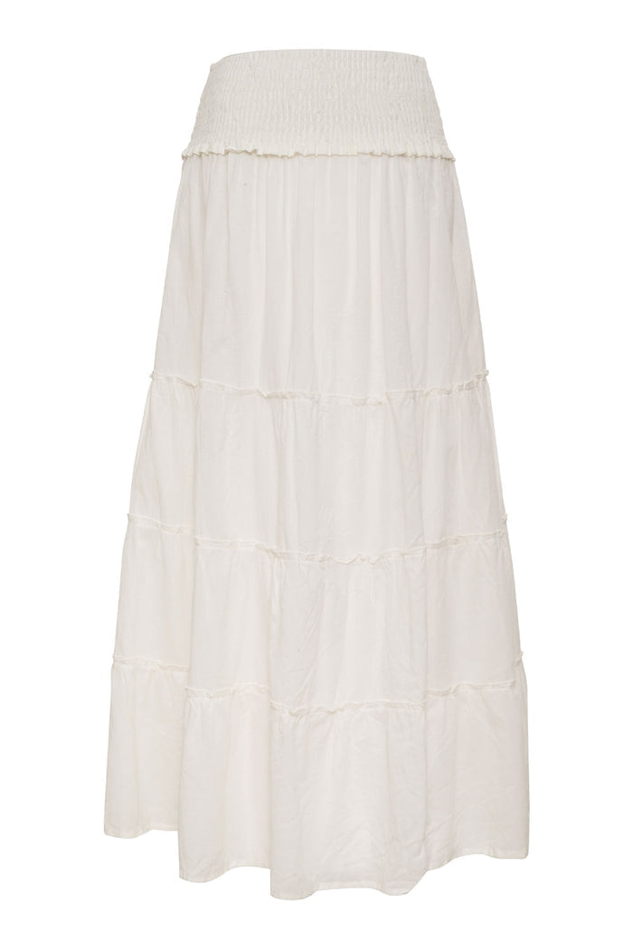 Evangelina Ruffle Maxi Skirt Sunrose