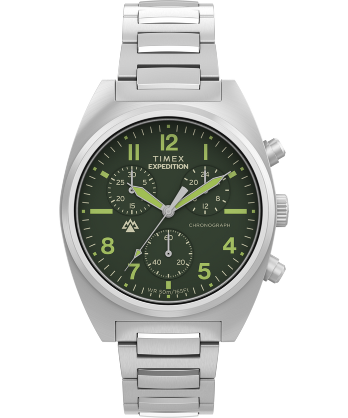 TW2Y61300 Expedition® Capstone Chronograph 41mm Stainless Steel Bracelet Watch  Primary Image