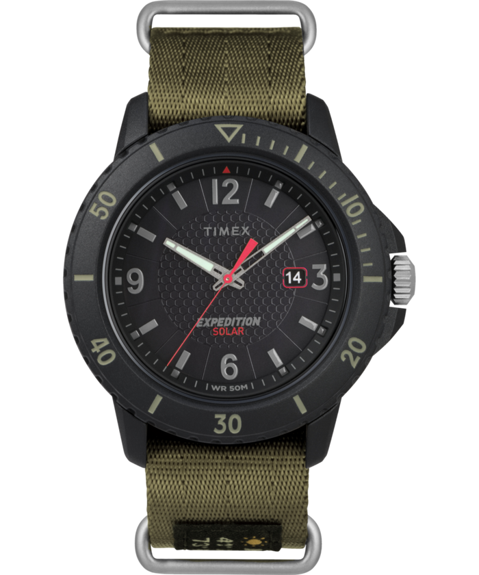 TW4B14500 Expedition Gallatin Solar 44mm Fabric Strap Watch Primary Image
