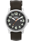 T44921 Expedition Metal Field 40mm Leather Strap Watch Primary Image