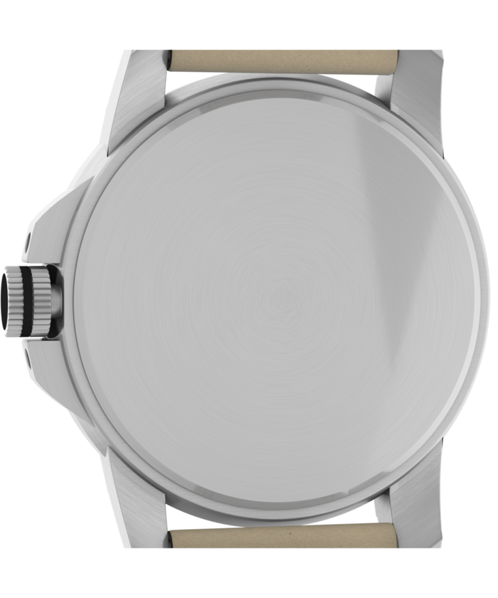 T44921 Expedition Metal Field 40mm Leather Strap Watch Caseback Image