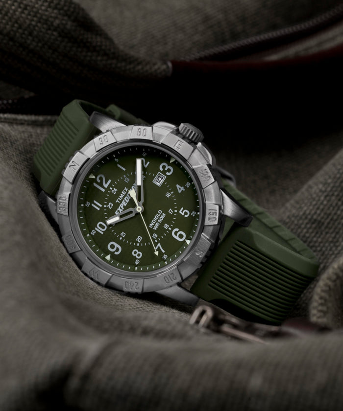 TW4B32100 Expedition Ridge 43mm Silicone Strap Watch Campaign Key Silhouettes (Beauty shots) Image
