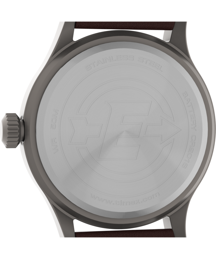 TW4B14100 Expedition Scout 40mm Fabric Strap Watch Caseback Image