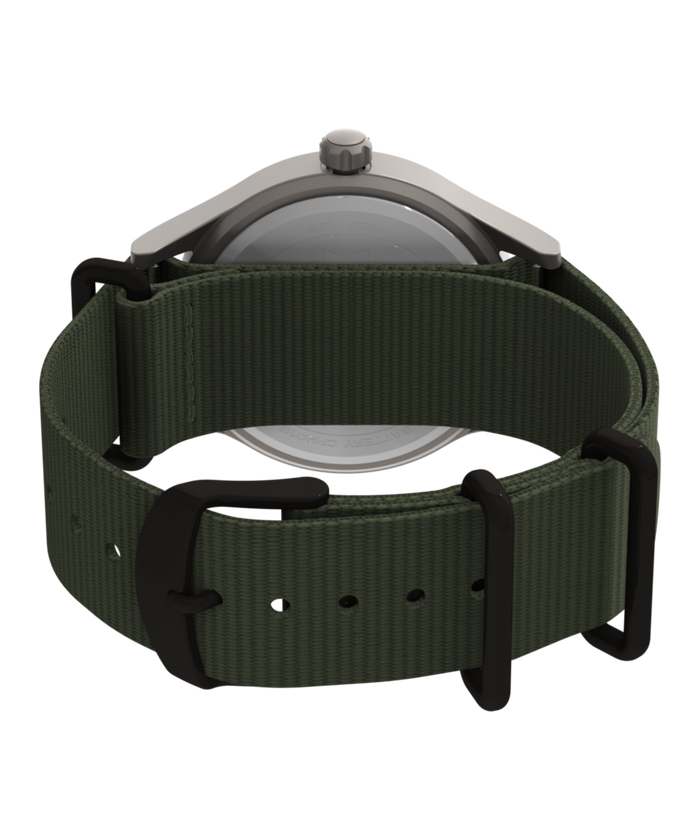 TW4B32900 Expedition Scout 40mm Fabric Strap Watch Caseback with Attachment Image