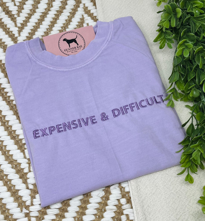 EXPENSIVE & DIFFICULT Custom Embroidered T-shirt or Sweatshirt