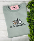 FALALA LATTE Embroidered T-shirt or Sweatshirt