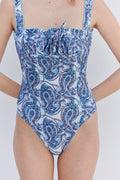 Fawn Shine Ruffle One Piece Swimsuit Paradiso Paisley