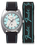 TWG068900 Fender x Timex 37mm Leather Strap Watch Giftset Primary Image