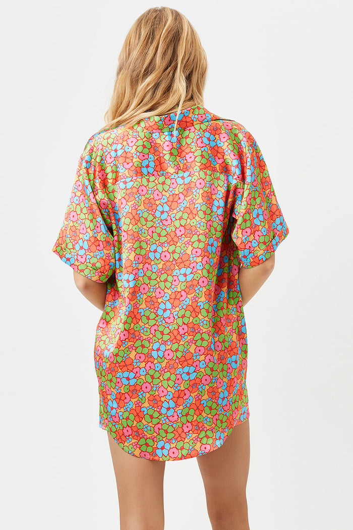 Fifi Groovy Silk Button Up