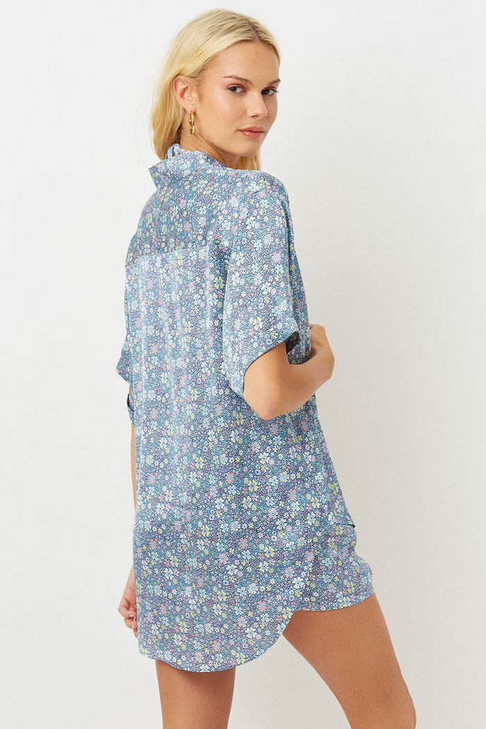 fifi silk springtime floral boxer short