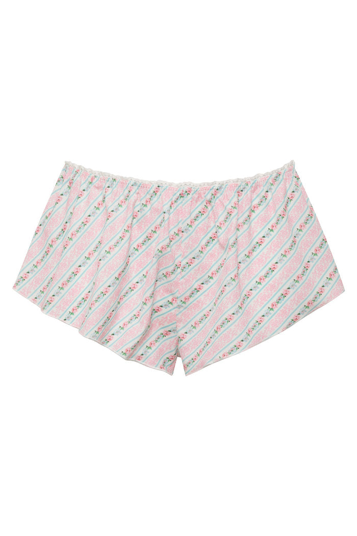 Flora Floral Mini Short French Holiday