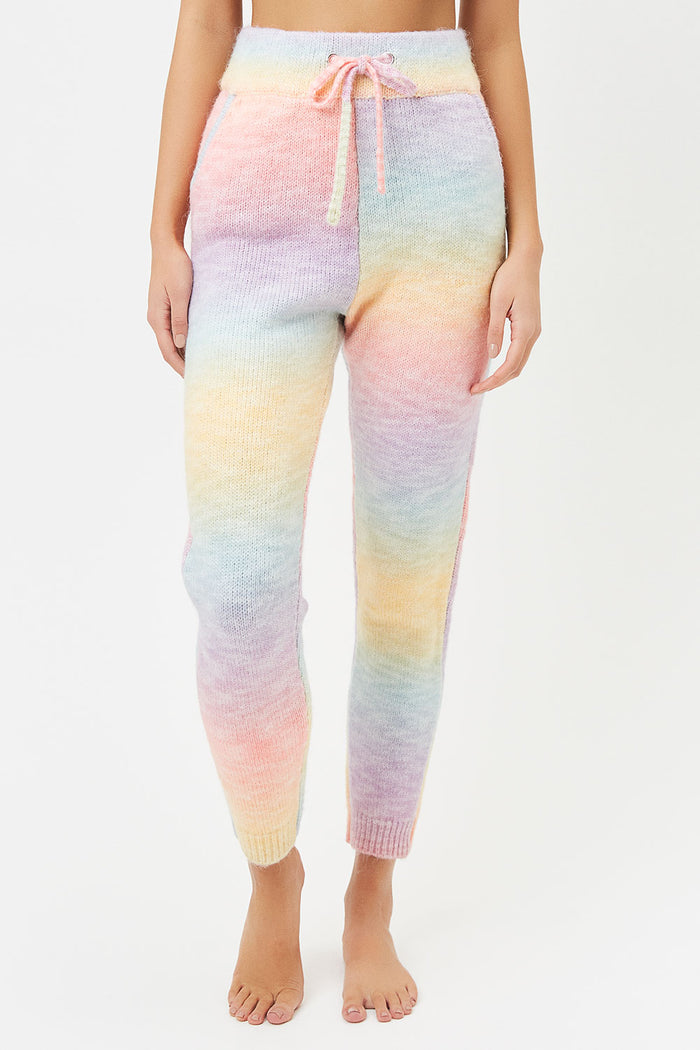 Frank Cotton Candy Knit Sweatpants
