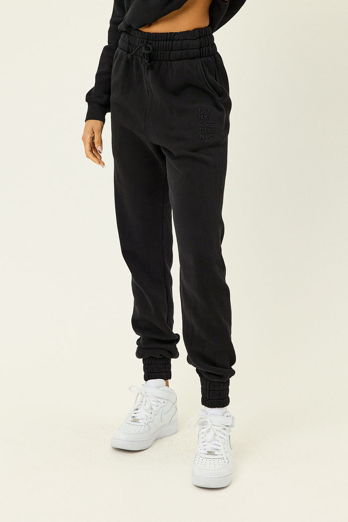 Frank Black Oversized Sweatpant