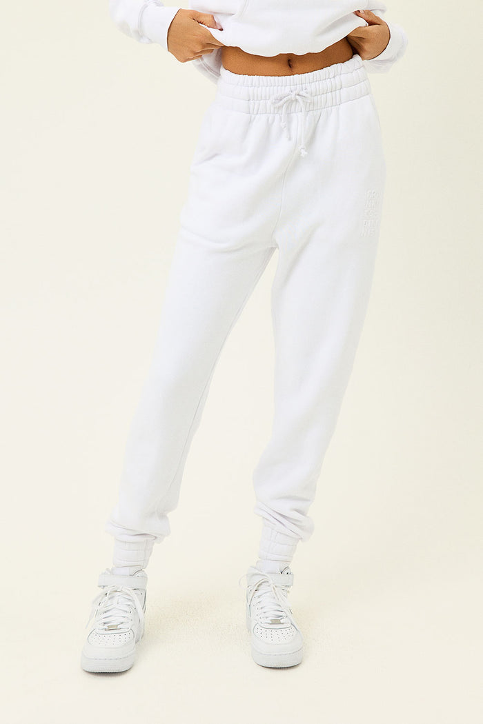 Frank White Oversized Sweatpant