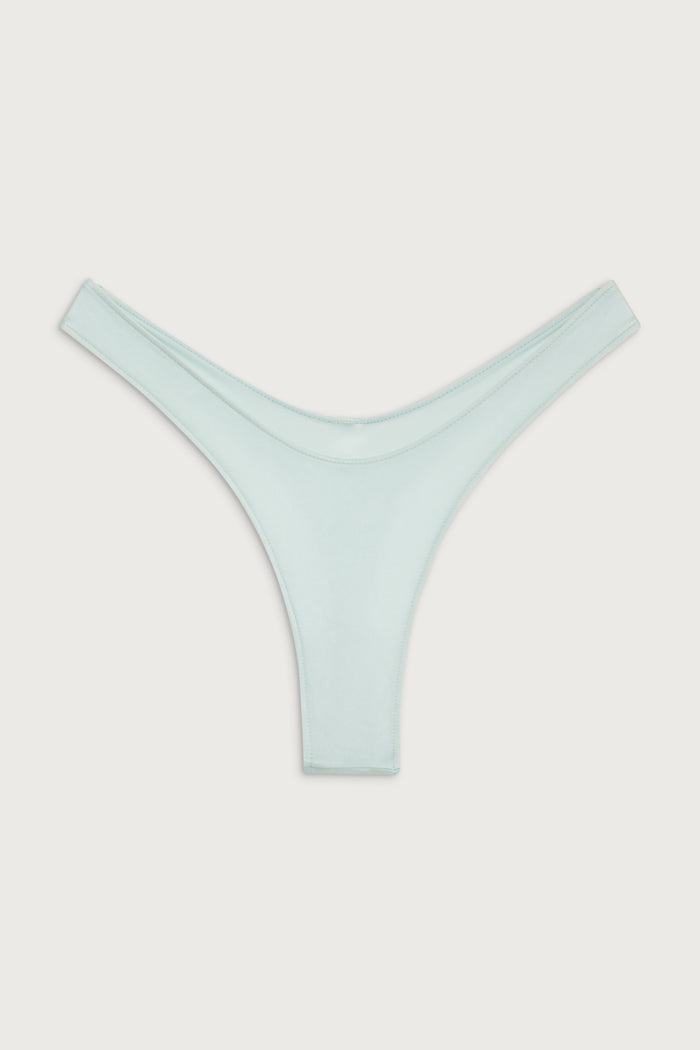 Full moon shine micro bikini bottom pistachio