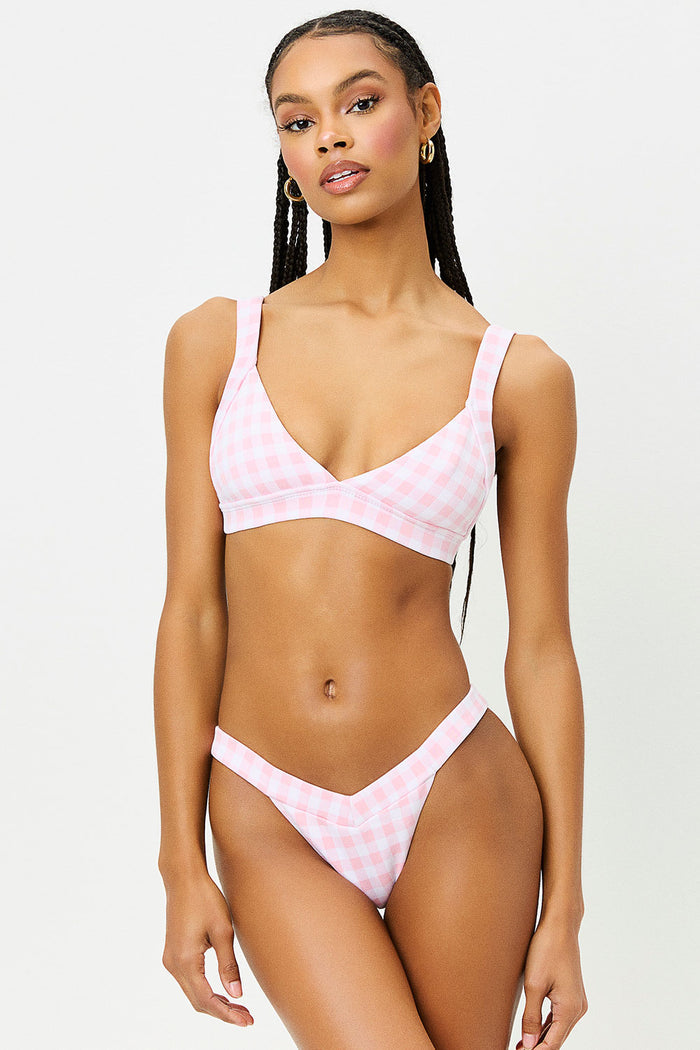 Grace Cheeky Pink Picnic Bottoms