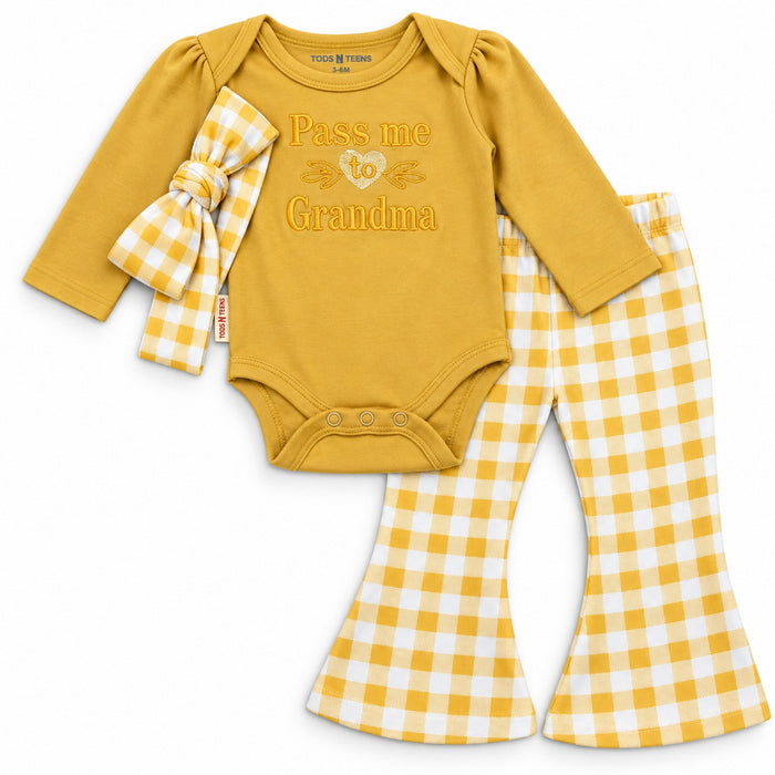 Grandma 3 Piece Baby Set (3-18M)