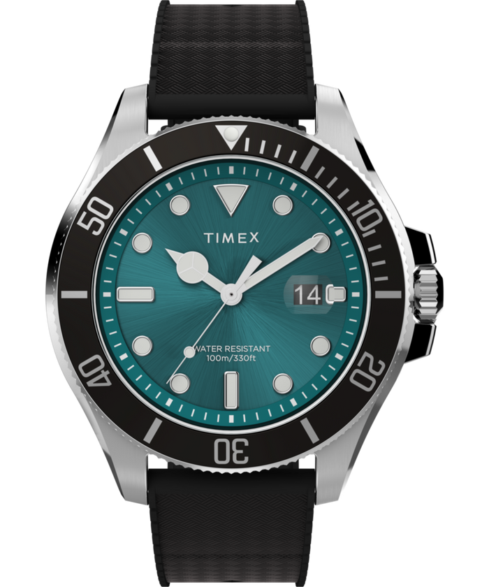 TW2V91700 Harborside Coast 44mm Synthetic Rubber Strap Watch Primary Image