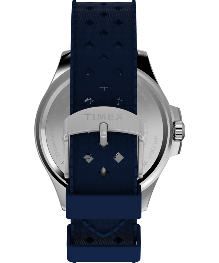 TW2Y33400  Harborside Coast Multifunction 43mm Synthetic Rubber Strap Watch Strap Image