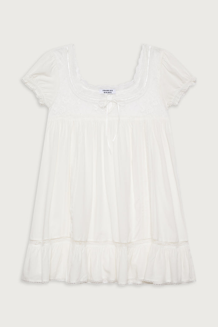 Harmony mini dress white