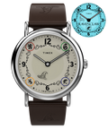 TW2Y76500 Harry Potter x Timex Weekender Ravenclaw House 38mm Leather Strap Watch Primary Image