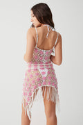 Hendrix Crochet Skirt - Pink Sugar