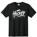Hockey Abstract T-Shirt Black