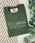 I'D RATHER BE THRIFTING Custom Embroidered T-shirt or Sweatshirt
