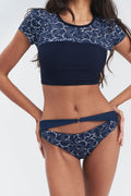 Imogene Ribbed Bandana Bikini Bottom Dixie