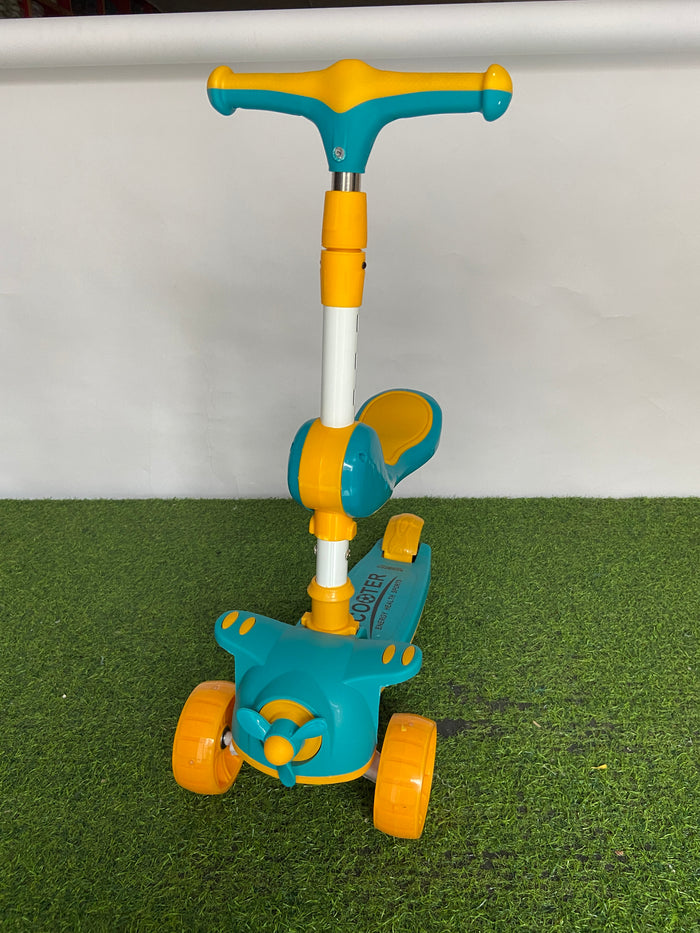 Imported 3-in-1 Foldable Kids Scooty - S-602