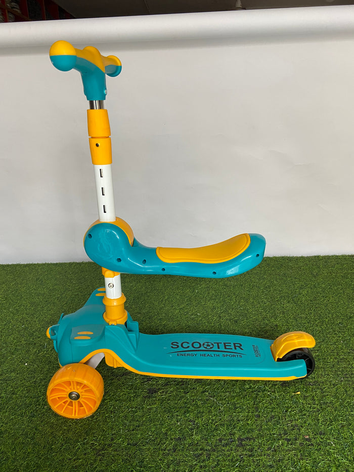 Imported 3-in-1 Foldable Kids Scooty - S-602