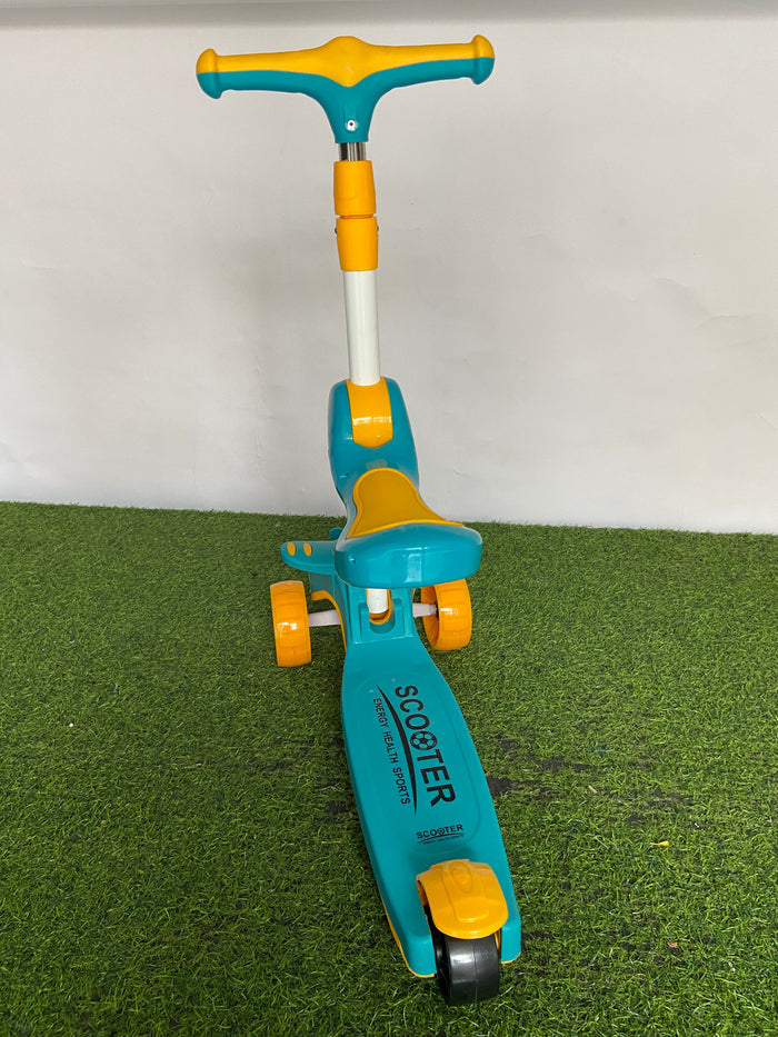 Imported 3-in-1 Foldable Kids Scooty - S-602