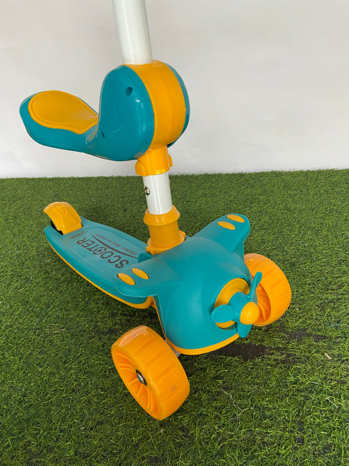 Imported 3-in-1 Foldable Kids Scooty - S-602