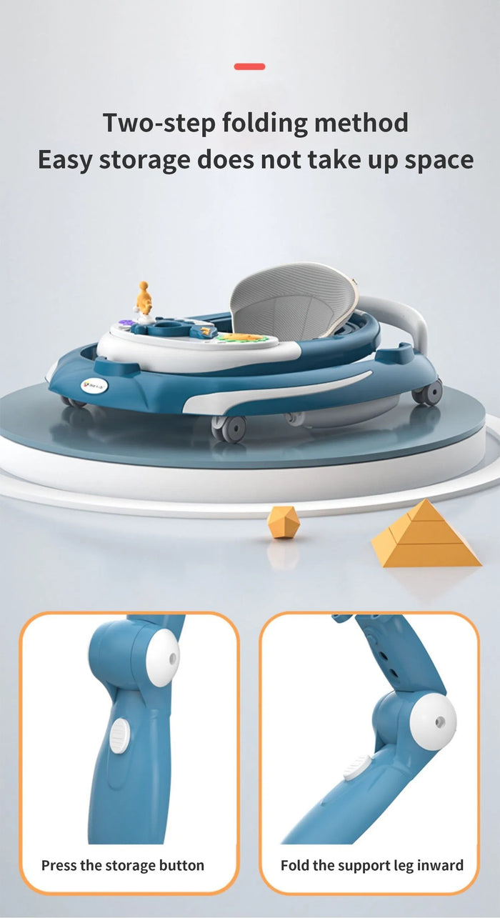 Imported Foldable Baby Walker - W809