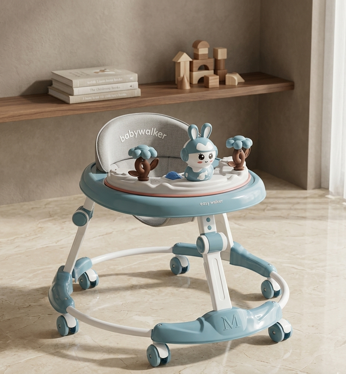 Imported Rabbit face baby Walker - WK619T