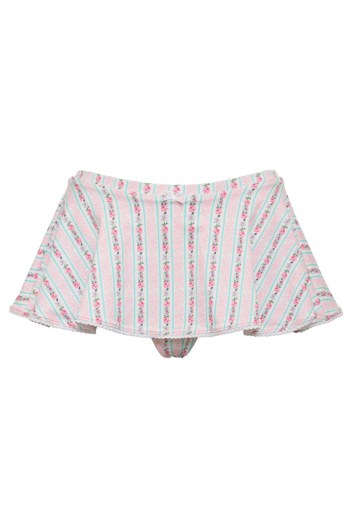 Izabella Floral Swim Skirt Bikini Bottom French Holiday