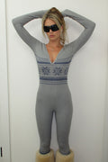 January Waffle Pajama Onesie Apres Ski