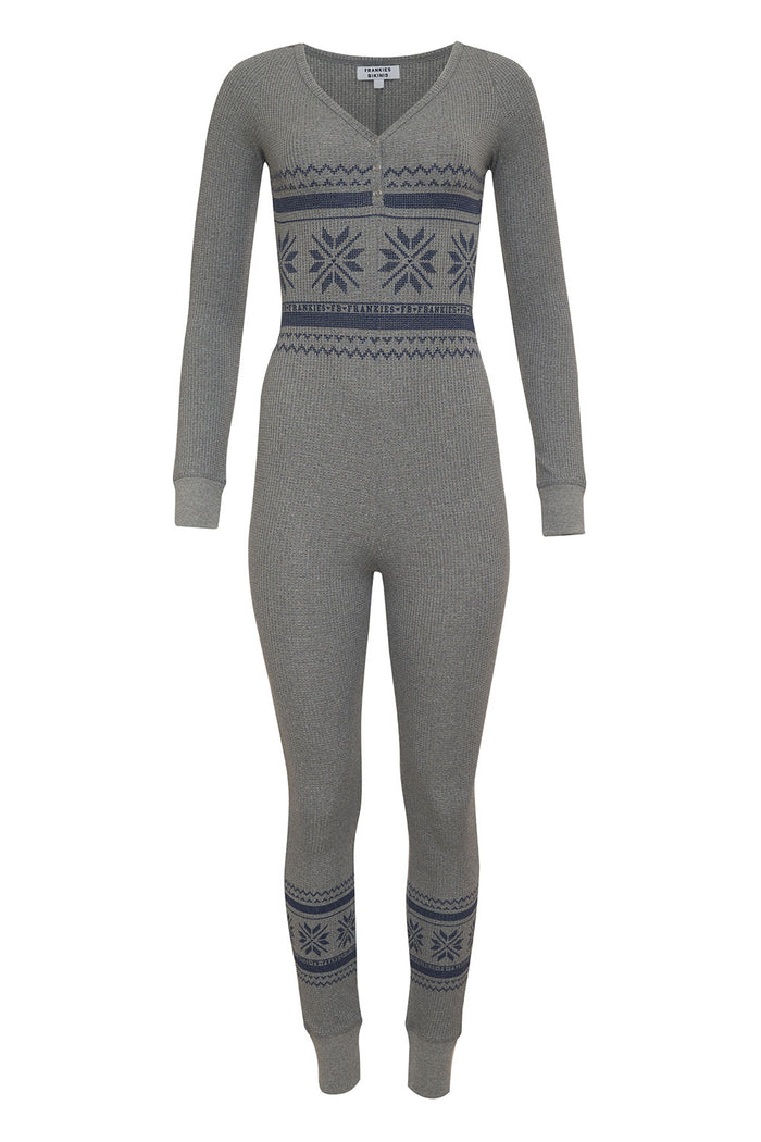 January Waffle Pajama Onesie Apres Ski
