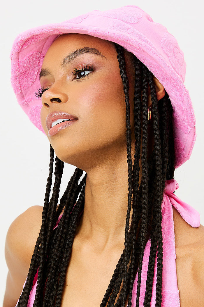 Jax Flowerchild Terry Bucket Hat