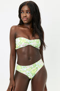 Jeanette Secret Garden Bandeau Ruched Top